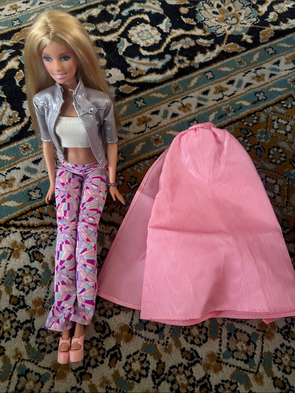 Barbie with flexible belly